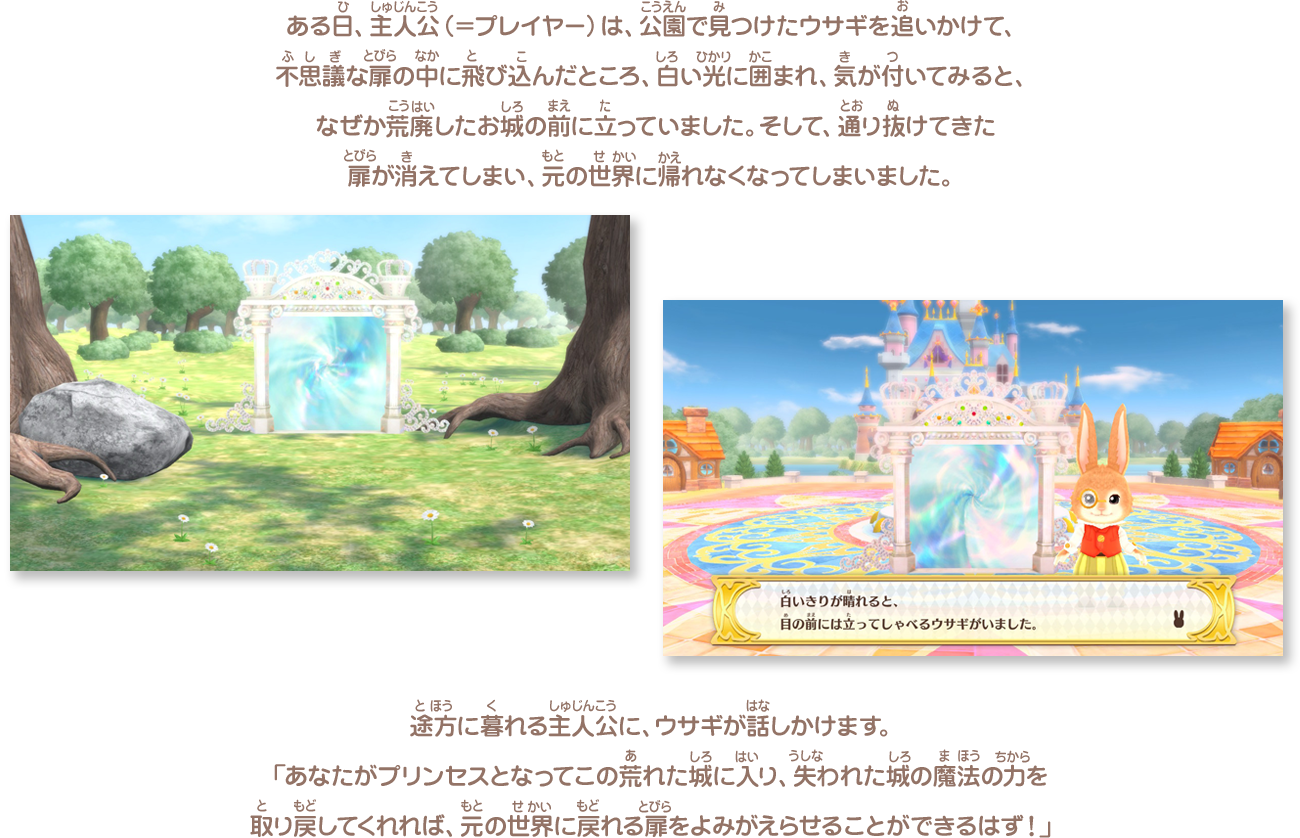 ストーリー Nintendo Switch プリティ プリンセス マジカルコーディネート